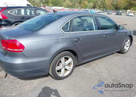 2014 Volkswagen Passat 2.5L Se from USA, damaged, VIN 1VWBP7A31EC002610